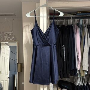 Windsor Navy Blue Mini Dress